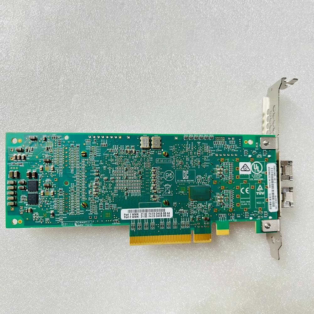 QLOGIC QLE2672 UCSC-PCIE-Q2672 광섬유 카드 QLE2672-CSC 16GB 듀얼 채널