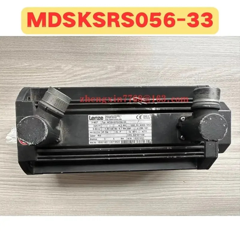 리퍼 서보모터 MDSKSRS056-33 MDSKSRS056 33 정상 기능 완료