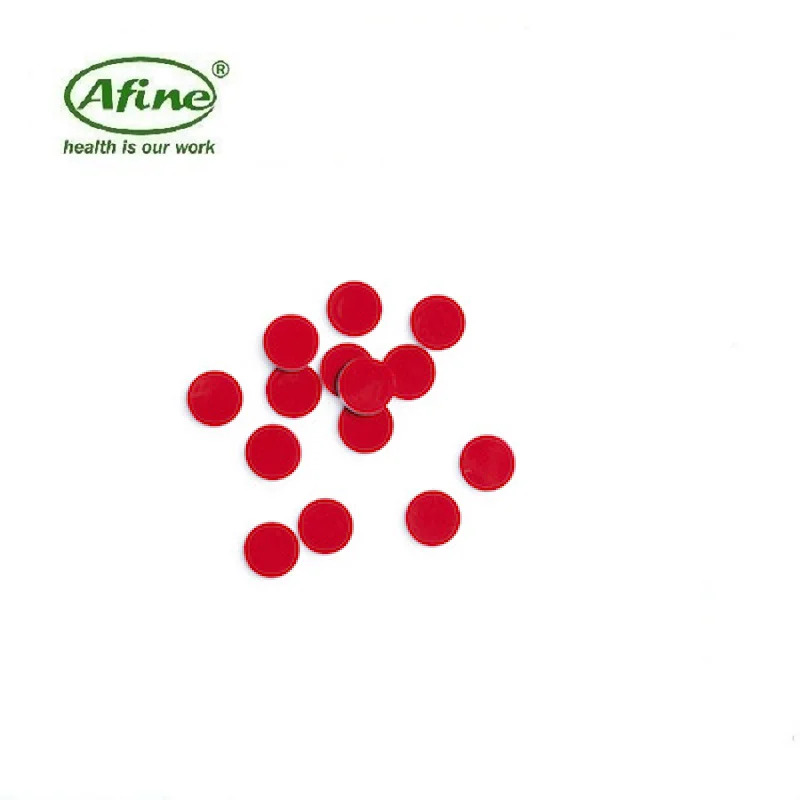 AFINE Agilent 5183-4436 레드 PTFE 화이트 실리콘 셉타 8 mm 8-425 캡 바이알 100/pk