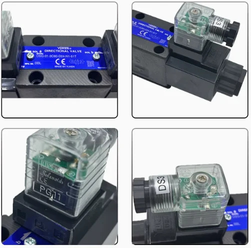 YUKEN 전자기 방향 밸브 DSG-01-3C4-D24-51T DSG-01-3C4-A220-51T DSG-01-3C60-D24-51T DSG-01-3C60-A220-51T