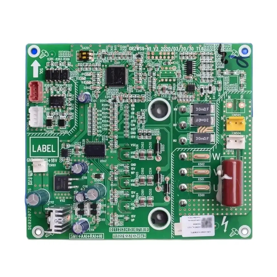 오리지널 냉각팬 드라이버 보드 PCB Gree 에어컨 WZS901A 30229009 신