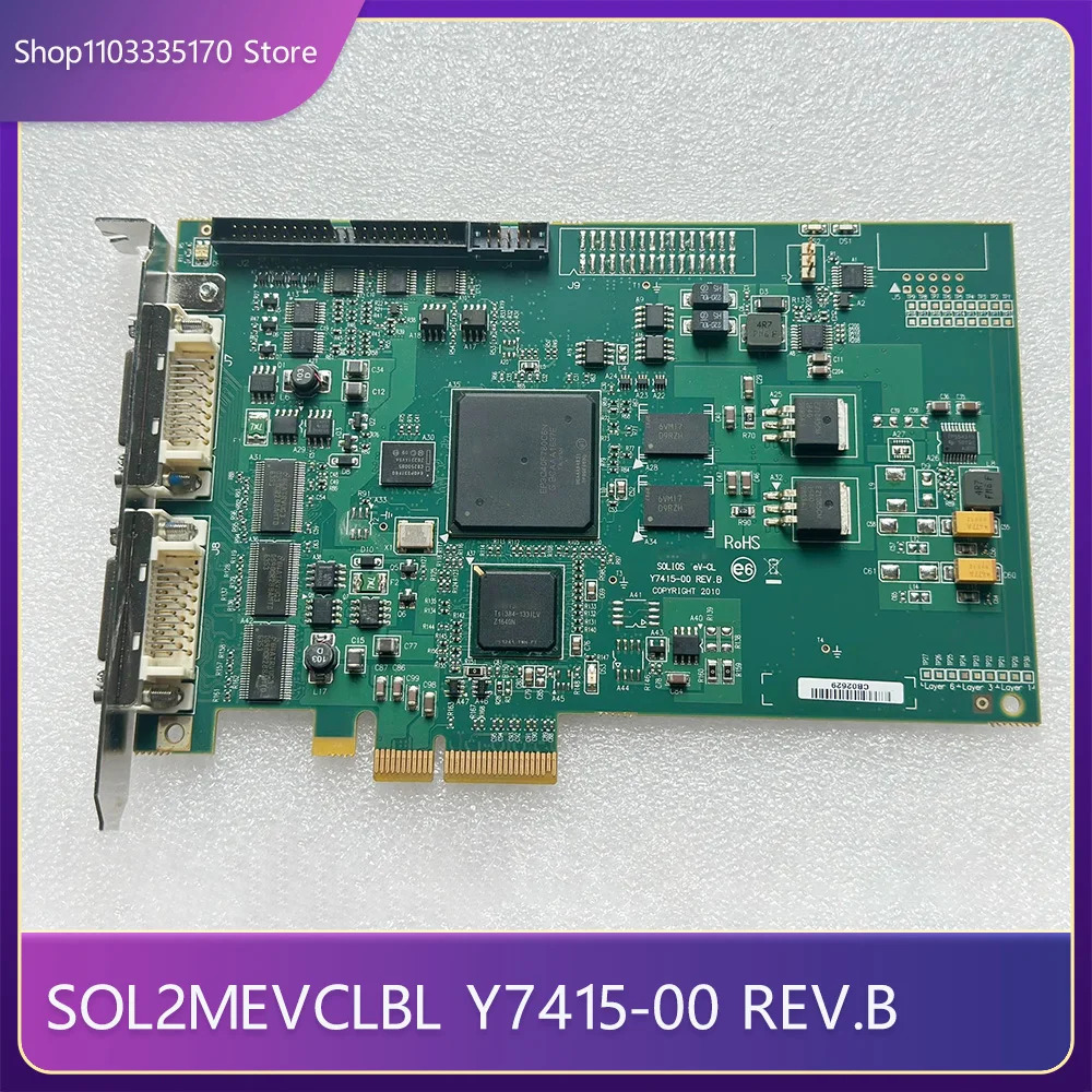 Matrox SOL2MEVCLBL Y7415-00 RE V.B 이미지 수집 카드
