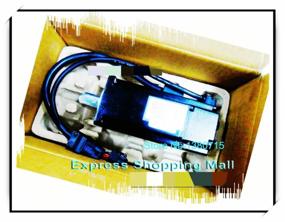 원본 ECMA-CA0604RS 220V 400W 1.27NM 3000rpm AC 서보모터 오일 씰