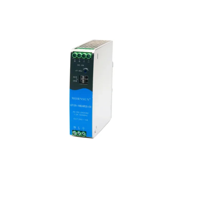 PFC 레일 방폭 스위칭 전원공급장치 PLC 드라이버 NDR LIF120-10B12 24 48R2S-EX