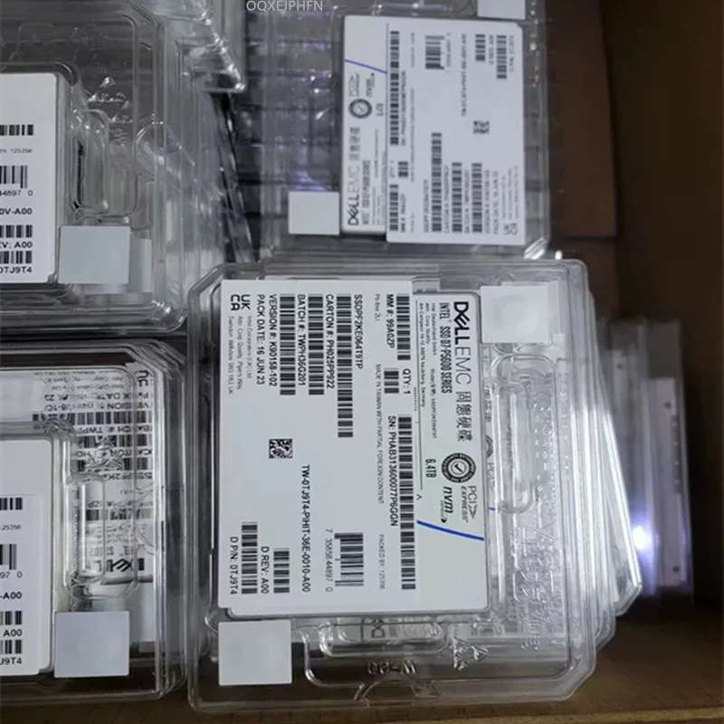 0TJ9T4 SSDPF2KE064T9TP TJ9T4DELL intel호환 SSD D7-P5600 6.4TB 2.5 NVME PCIE새 솔리드 스테이트 드라이브