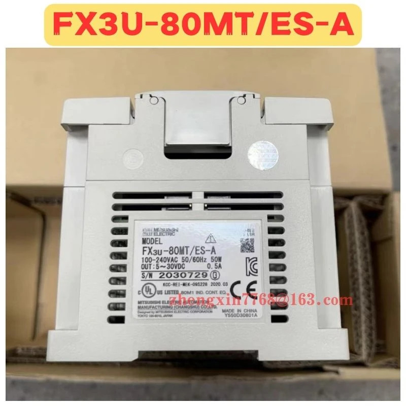 오리지널 FX3U-80MT/ES-A FX3U-80MT ES-A PLC 신