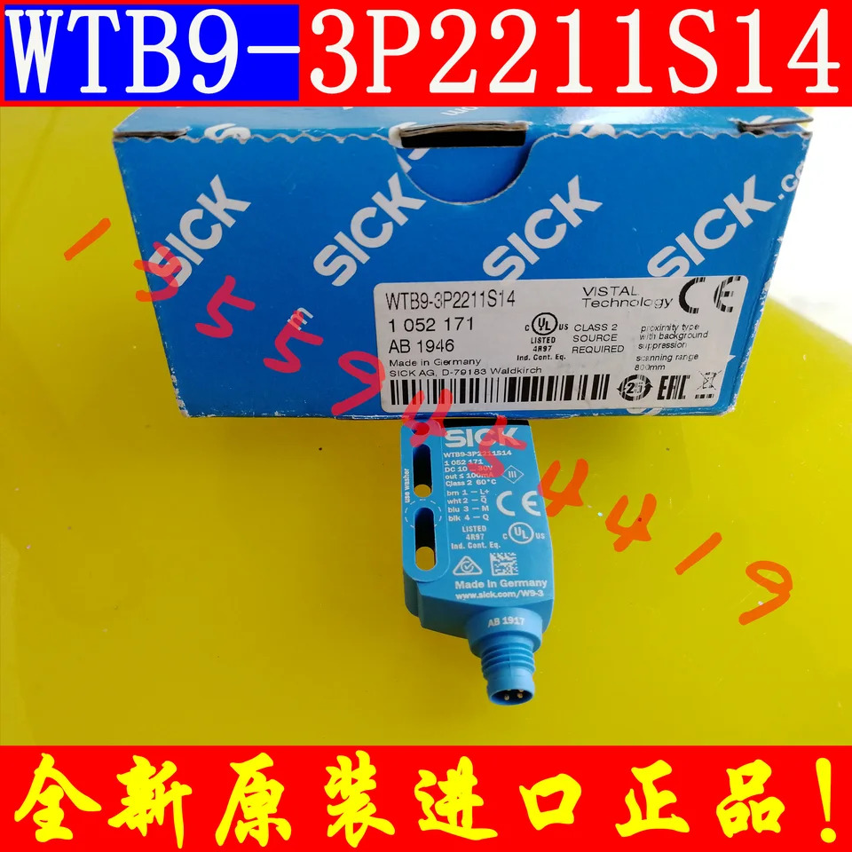 SICK 광전센서 1052171 WTB9-3P2211S14