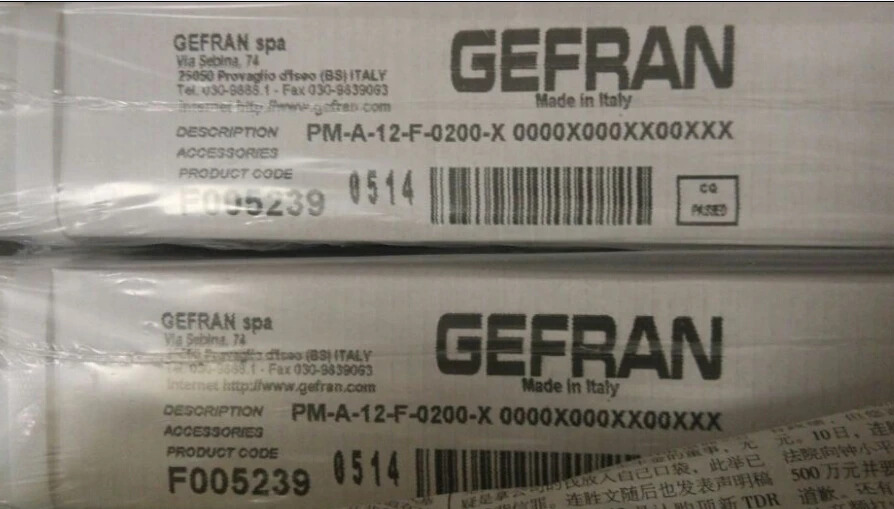 PM-A-12-F-0200-X Geflon 전금PM-A-12-F-0200-X