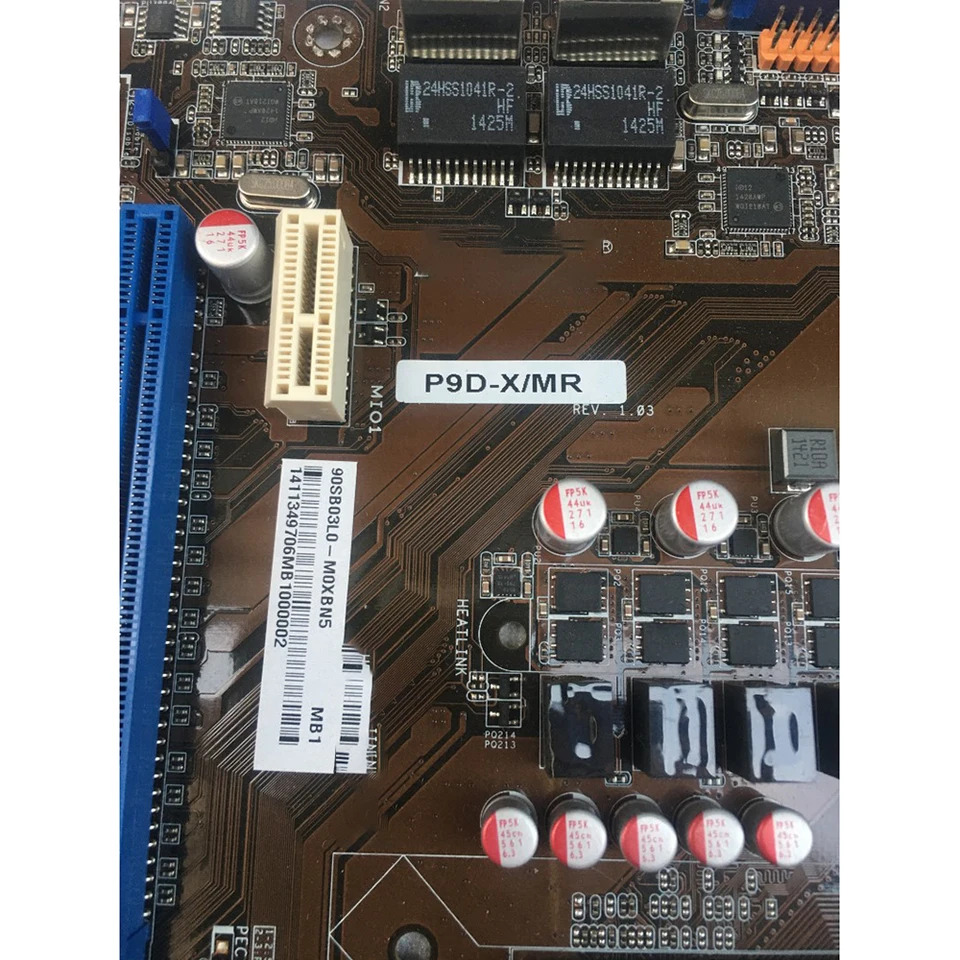 아수스호환 마더보드1150 핀 단방향 서버 마더보드 E3-V3 P9D-X/MR 지원