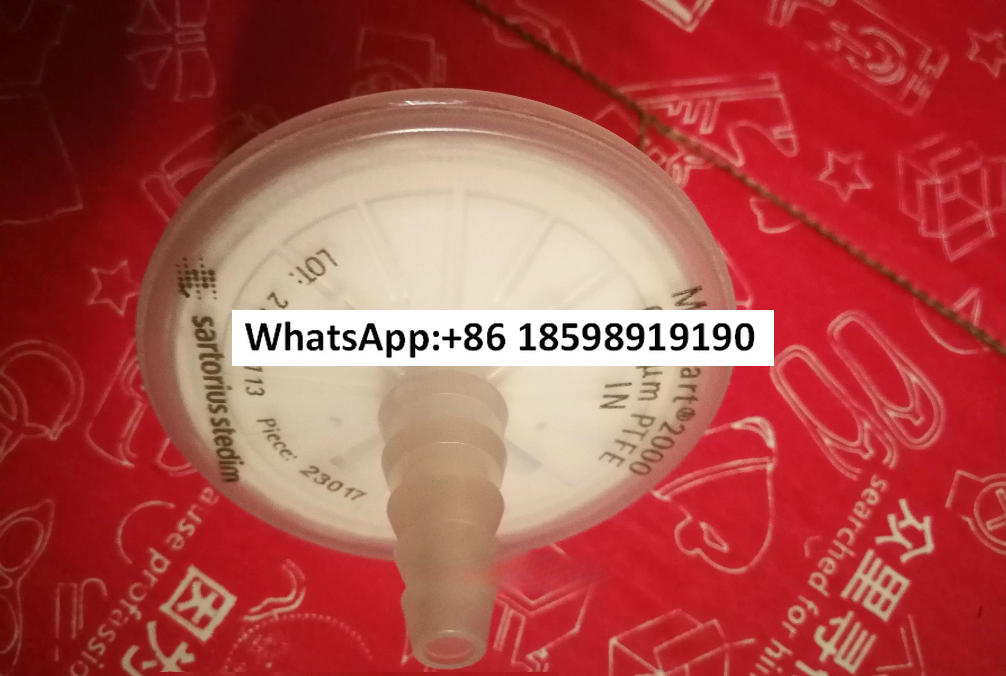 10pcs 17805 Sartorius Midisart 2000 0.2um 물 배리어 필터 발효기 1/8 나사