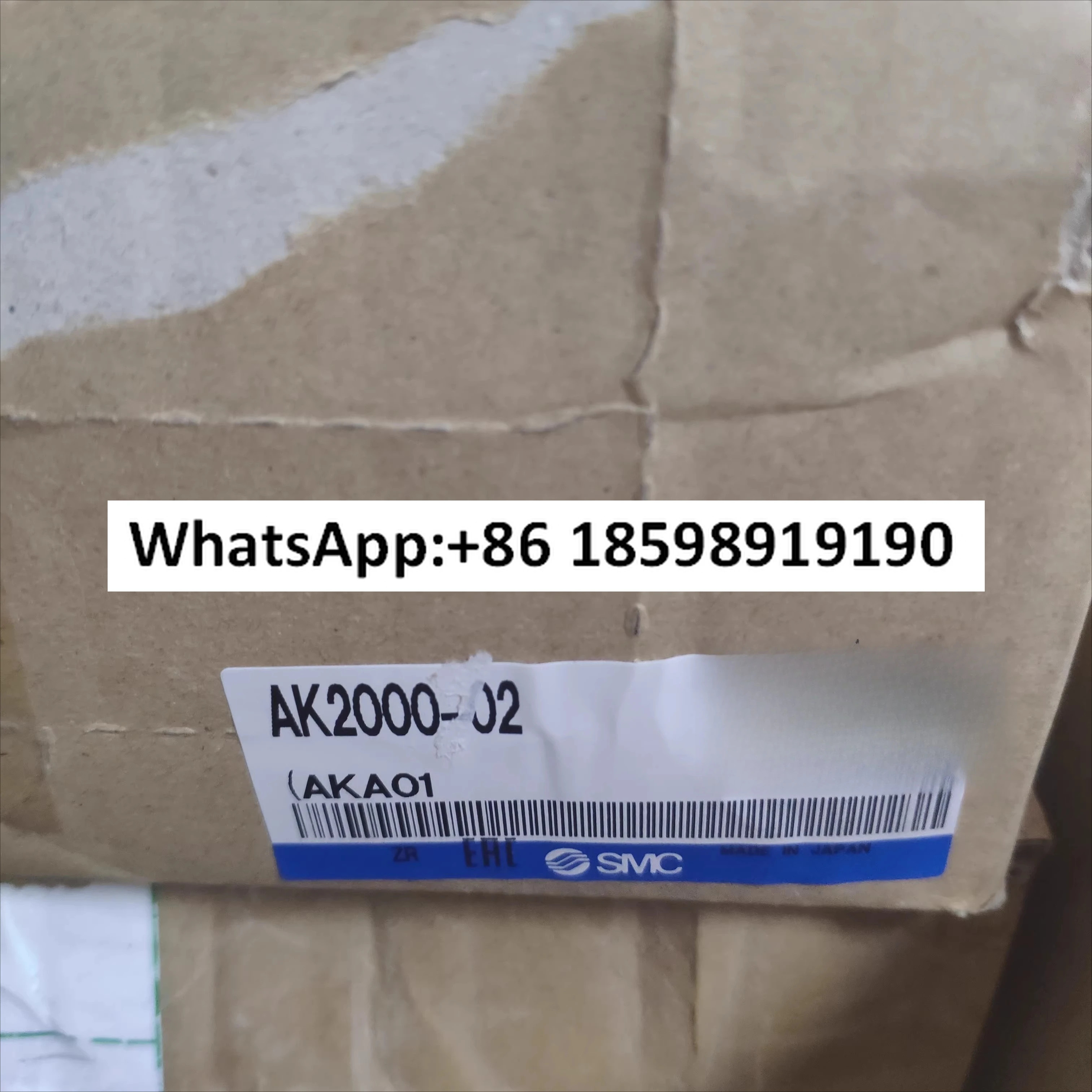 SMC 금속 체크밸브 AK 2000-02 오리지널 구경 2 포인트