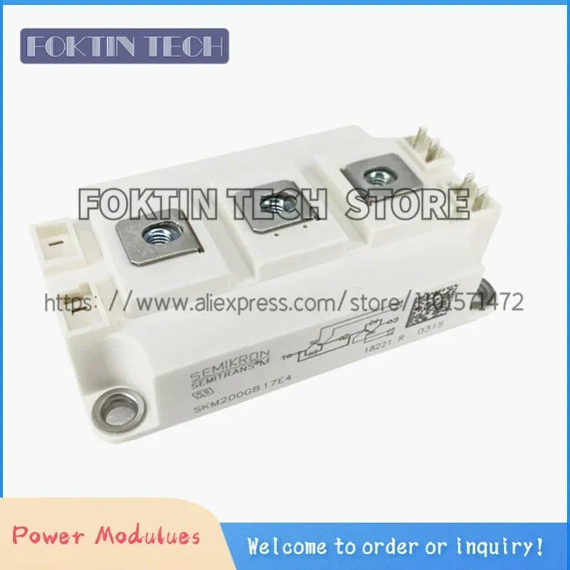 오리지널 IGBT 모듈 SKM150GB17E4GH16 SKM150GB17E4G SKM200GB17E4 SKM150GM호환12T4G 신