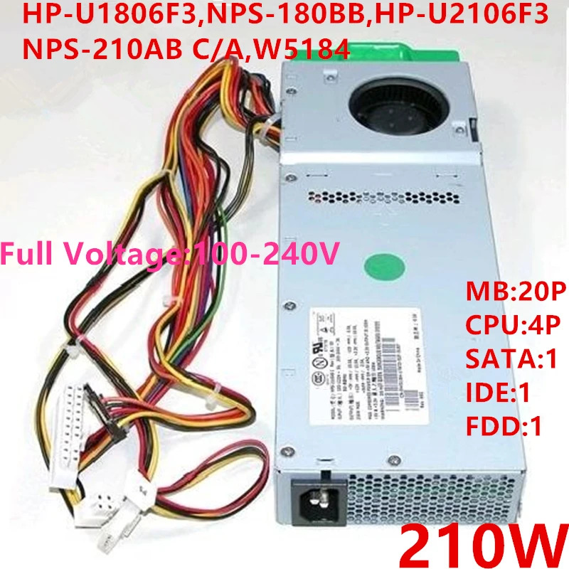 델 GX60 240 260 270 280 4500 210W 전원공급장치 hp호환-U1806F3 NPS-180BB A hp호환-U2106F3 NPS-210AB C APSU 신