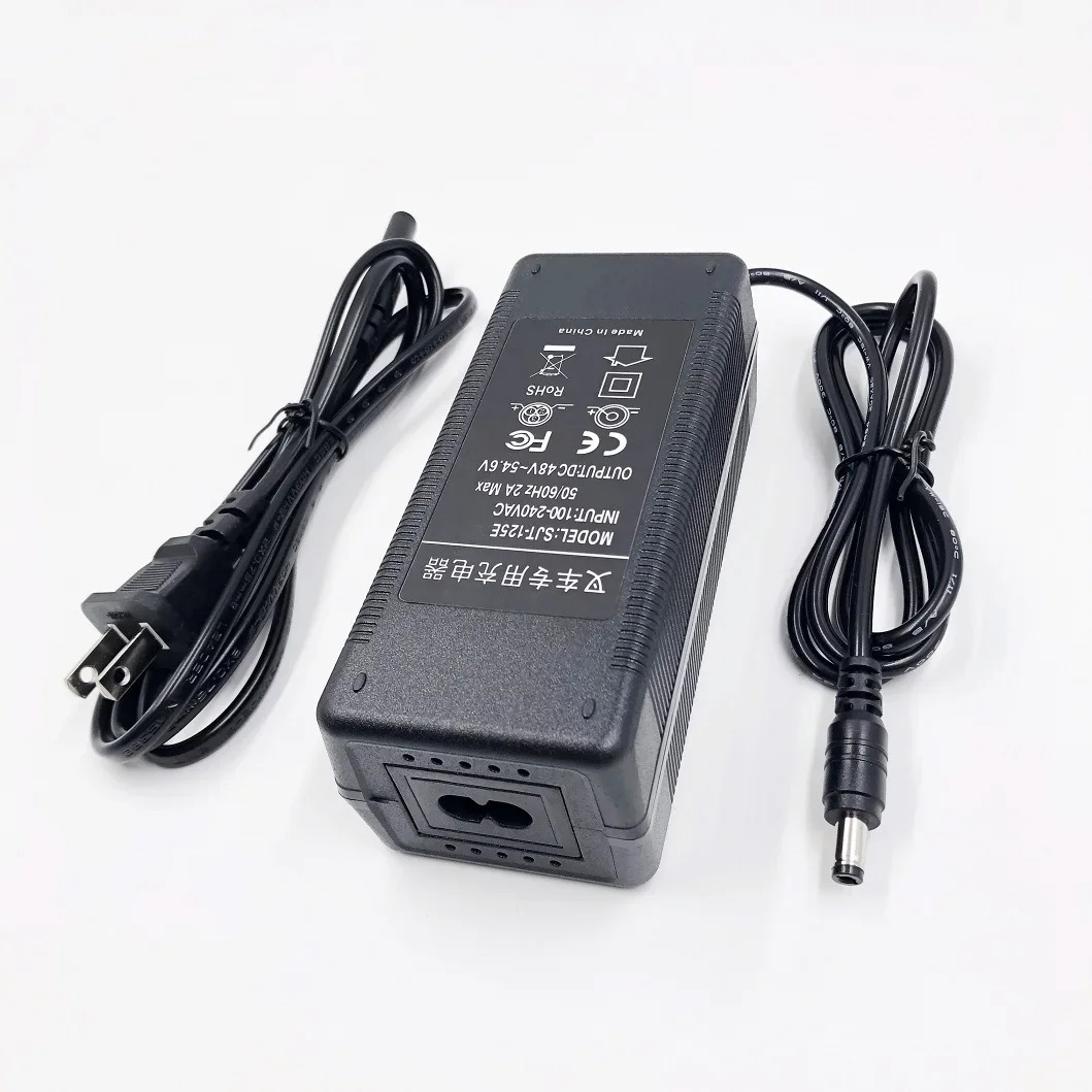 48V 충전기 48V-54.6VDC 둥근 머리