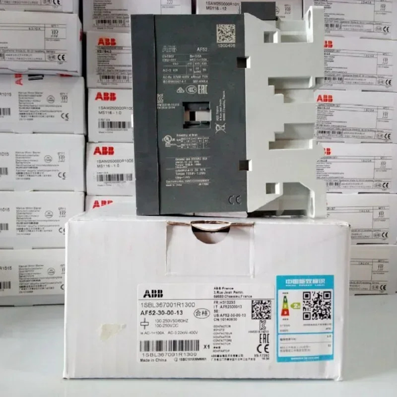 3겹 접촉기 AF 시리즈 AC/DC 50HZ/60HZ DC 24V500V 52A 22kw AF52-30-00-11 AF52-30-00-12 AF52-30-00-13 AF52-30