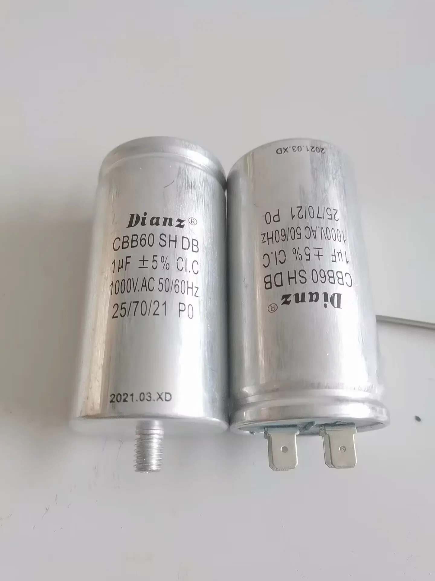 DIANZ CBB60 SH 0.47UF/2/8/10/1UF 1KV 1000V AC 저항성 용량성 흡수 커패시터