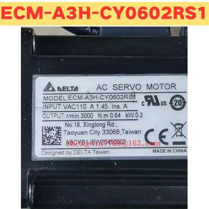 리퍼 서보모터 ECM-A3H-CY0602RS1 ECM A3H CY0602RS1 정상 기능 완료