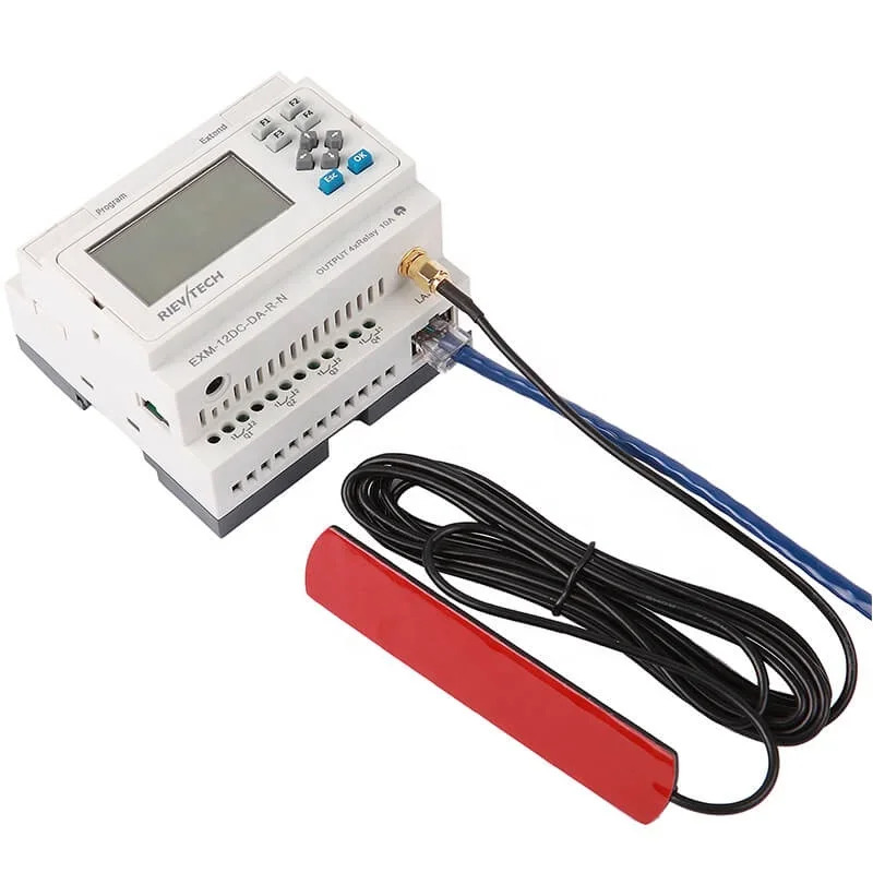 자동화 컨트롤러EXM-12DC-DA-R-N-HMI PLC 프로그래머블 릴레이