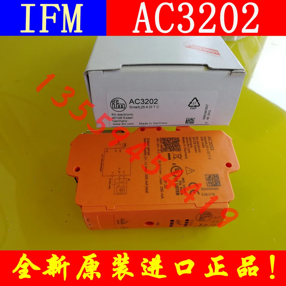 IFM Yifumen AS 인터페이스 제어 캐비닛 모듈 AC3202 포장