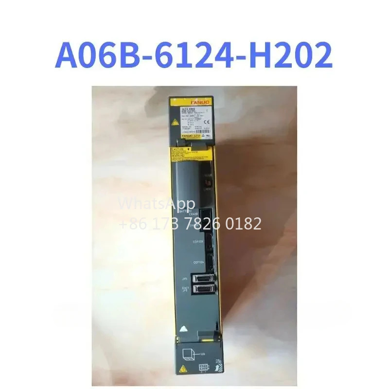A06B-6124-H202 리퍼 드라이브 작동 기능 OK