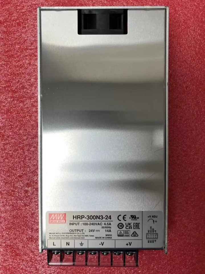 HRP-300N3 Mingwei 스위칭 전원공급장치 PFC 모터 피크 전력 350% 300W 12V 24V 36V 48V