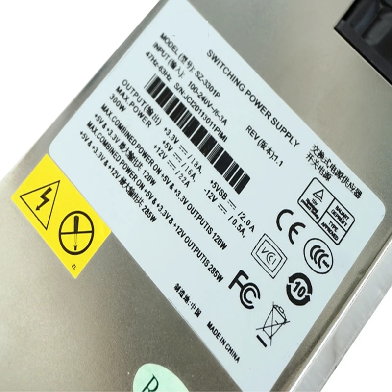 Sezolo 1U PSU 300W 전원공급장치 SZ-3301P 신