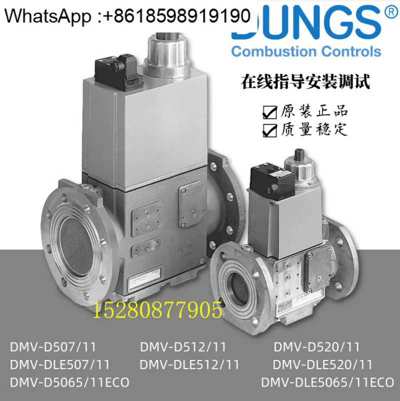 DUNGS 솔레노이드 밸브 DMV DLE520/11DMV 5065/11 5080 Dongsi 그룹