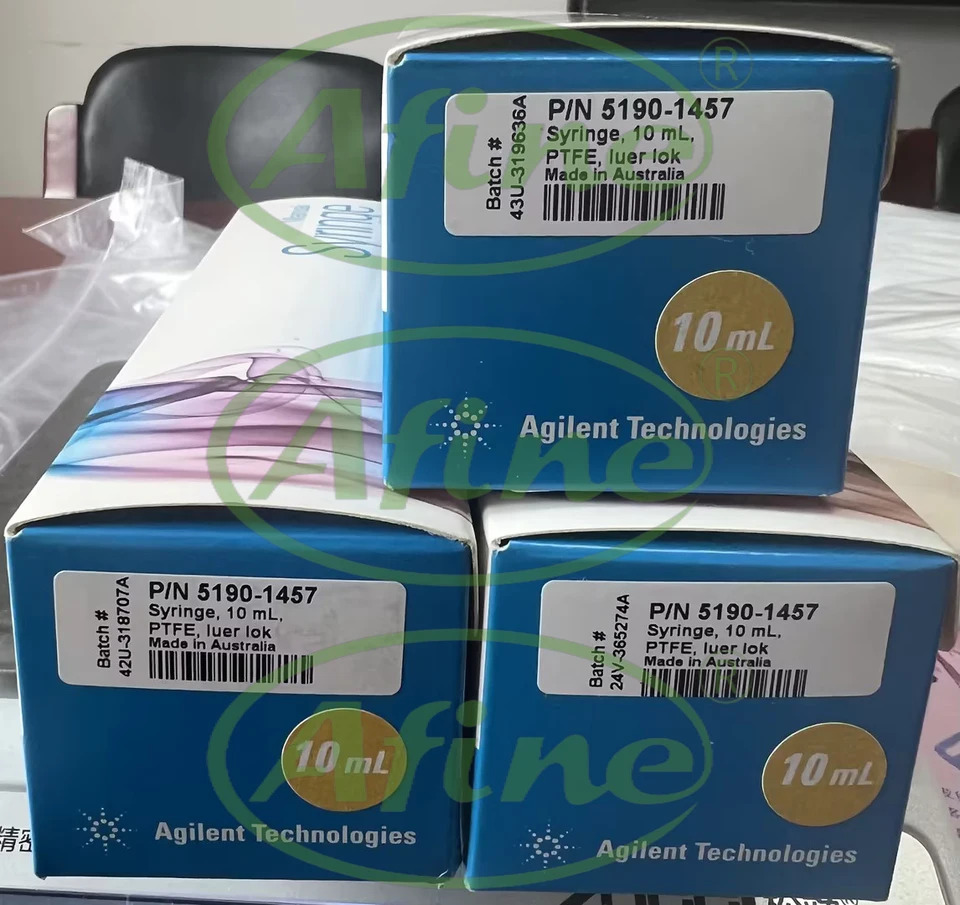 AFINE Agilent 수동 주사기 루어 락 PTFE 팁 5190-1457mL