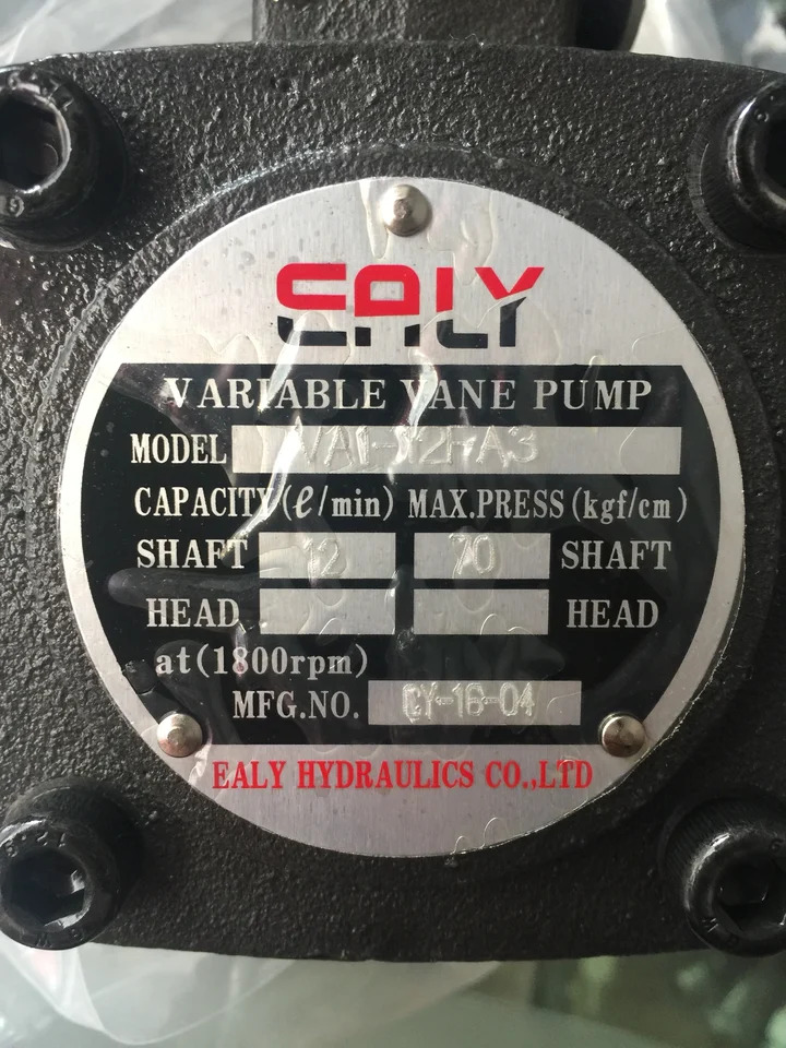 대만 EALY 베펌프 VE1-35F-A1 VE1-35F-A2 VE1-35F-A3 VE1-40F-A1 VE1-40F-A2 VE1-40F-A3 VA1A1-0808F-A3 고압 오일