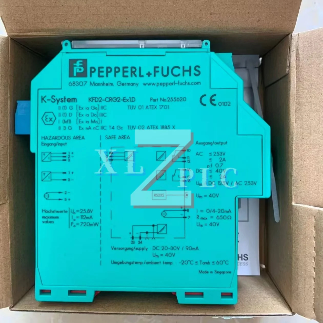 안전 배리어 새 상KFD2-CRG2-Ex1.D KFD2-EB2.R4A.B KFD2-GUT-1.D KFD2-GUT-EX1.D
