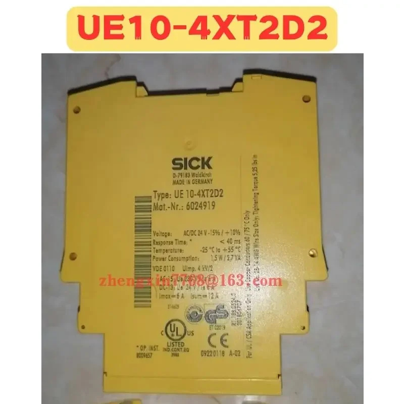 리퍼 안전 릴레이 UE10-4XT2D2 UE10 4XT2D2 6024919 정상 기능 완료