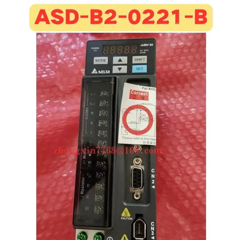 오리지널 ASD-B2-0221-B 서보 드라이브 ASD B2 0221 B 신