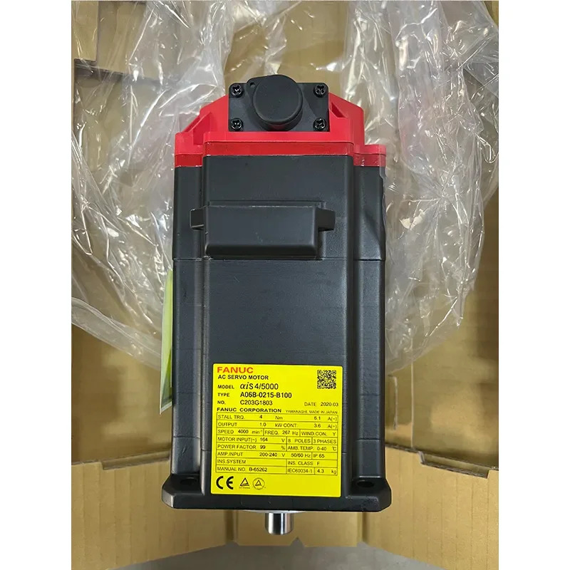 A06B-0215-B100 Fanuc AC 서보모터 12개월 A06B 0215 B100