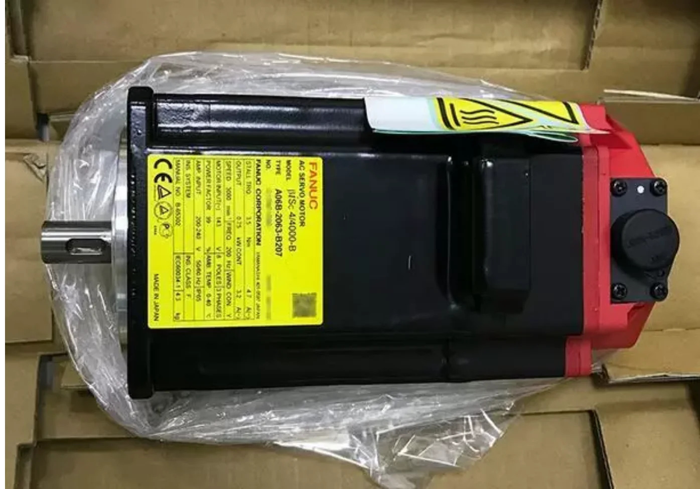 A06B-2063-B207 Fanuc AC 서보모터 12개월 A06B 2063 B207