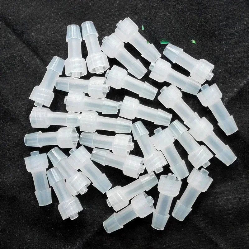 20PCS 내부 스레드 수 반투명 전장치 고무 호스 타워 인터페이스
