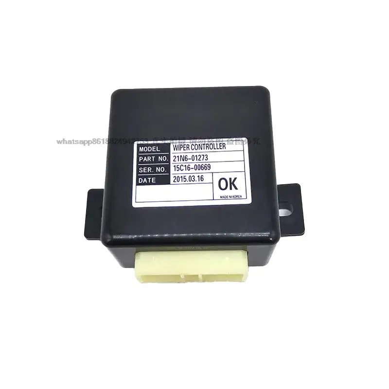 굴삭기 와이퍼 모터 컨트롤러 R140W-7 R140W-7A 21N6-01273
