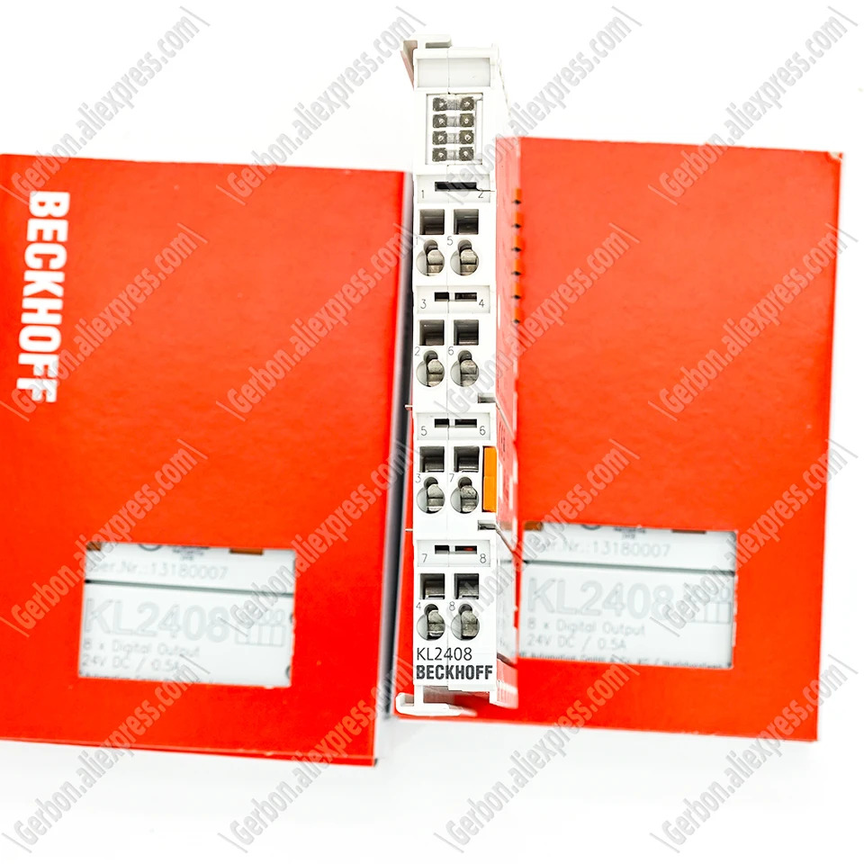 Beckhoff KL2408 터미널 8채널 디지털 출력 24 V DC 0.5 A 1 선 연결 신