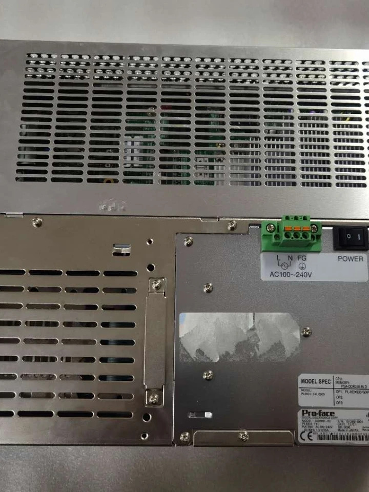 Pro-face Profis 산업컴퓨터 화면 PL6931-T41 오리지널 포장 3480901-03