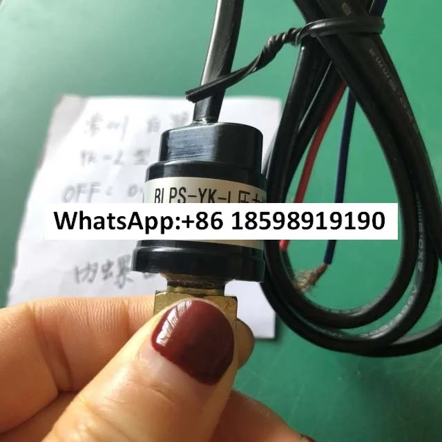 YK L형 압력 컨트롤러 고저전압 스위치 OFF0.05MPa ON 0.15MPa 내부 나사