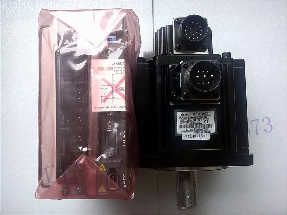 오리지널 대만 델타 서보모터 ECMA-E21315RS 드라이버 ASD-B2-1521-B 세트 1.5KW