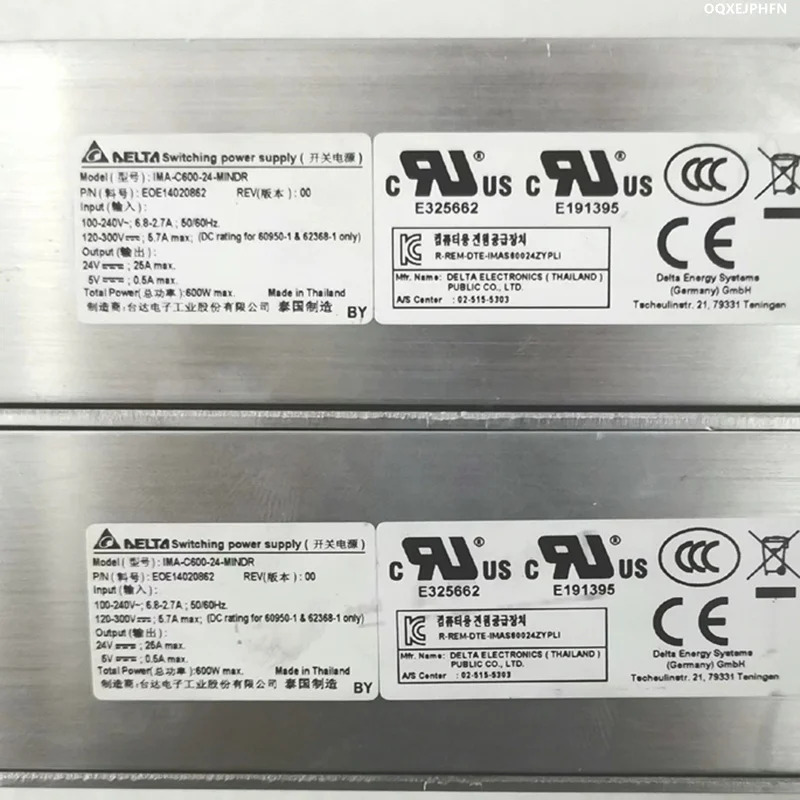 DELTA 600W IMA-C600-24-MINDR EOE리퍼 전원공급장치 14020862