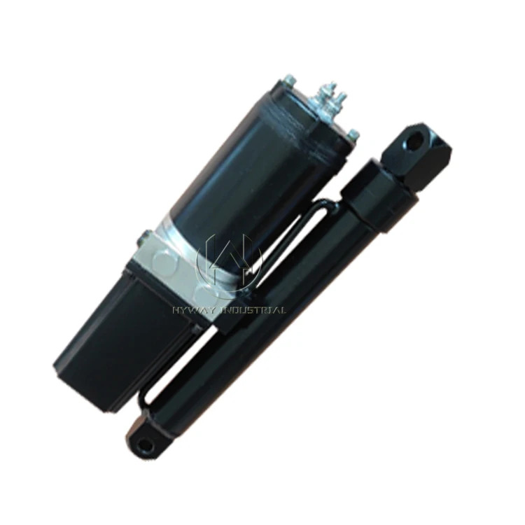 산업헤비 듀티 전기 유압 선형 액추에이터 센서 실린더 푸시 로드 8000N-60000N 800W 24V i 100mm