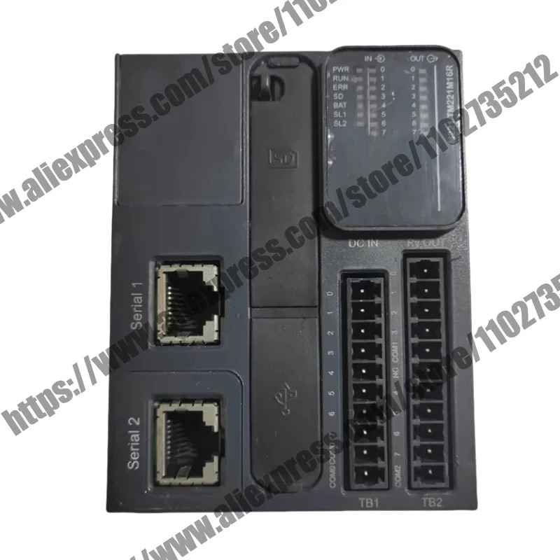 원본 TM221M16R TM221M32TK PLC 모듈