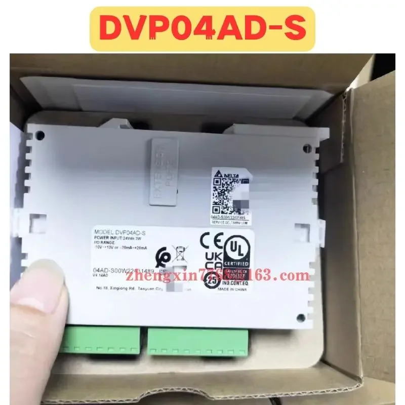 오리지널 DVP04AD-S DVP04AD S PLC 모듈 신