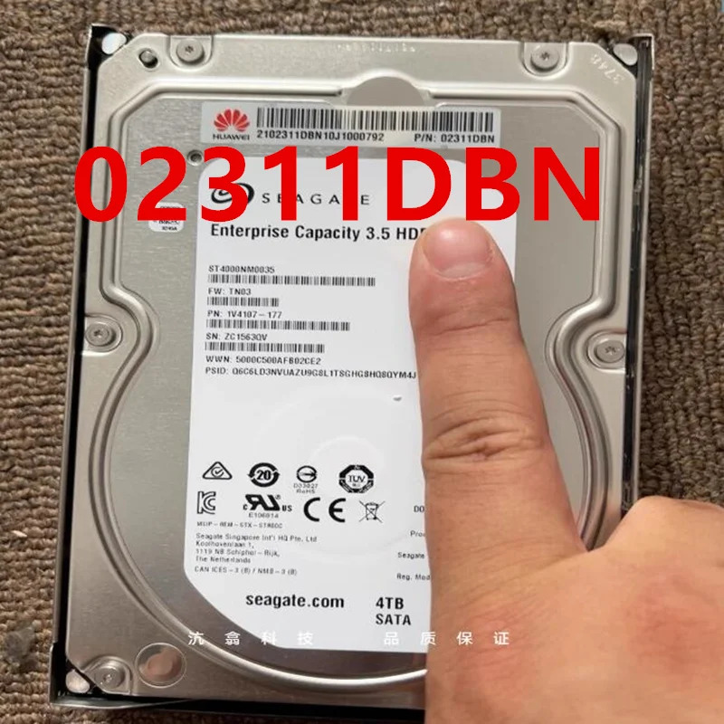 화웨이호환 X6800 하드 02311DBN 서버 HDD 4TB SATA 3.5 인치 7200RPM 64MB