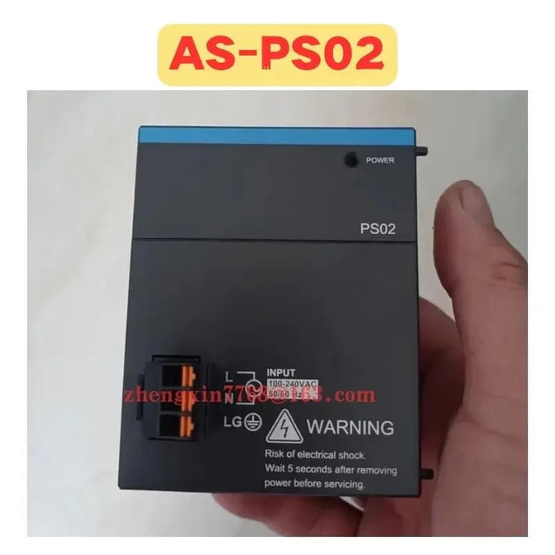 오리지널 AS-PS02 AS PS02 PLC 전원 모듈 신