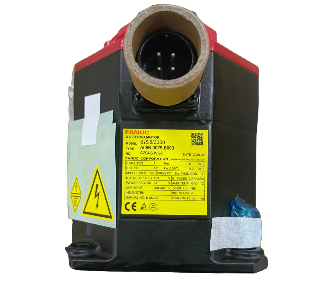A06B-0075-B003 Fanuc AC 서보모터 12개월 A06B0075B003
