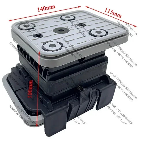HOMAG WEEKE CNC 머신 센터140X115X100mm 진공 흡입 컵 블록