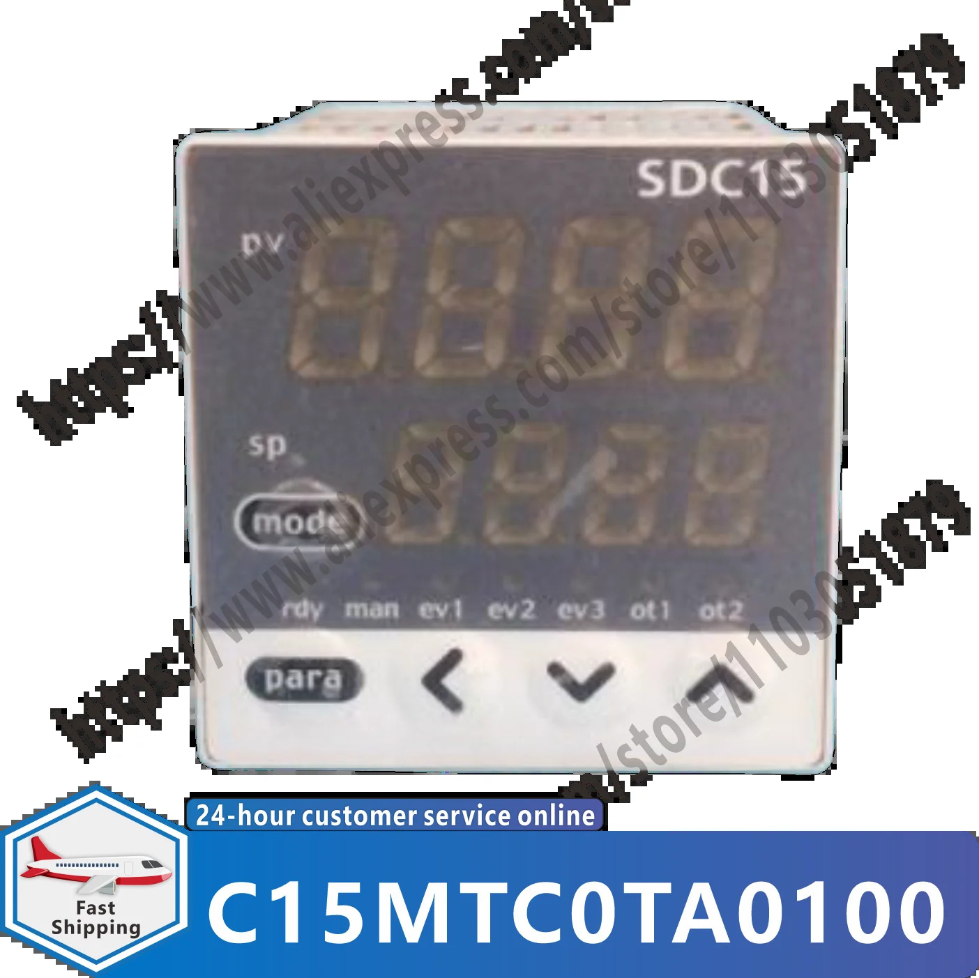 원본 SDC15 C15MTC0TA0100 온도 컨트롤러