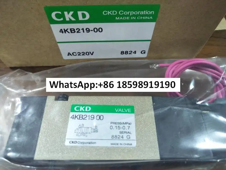CKD 솔레노이드 밸브 4KB219 00 AC220V